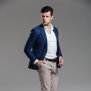 Mens Premium Solid Trouser