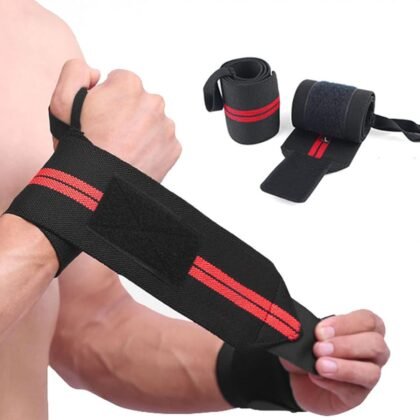 Adjustable Weight Lifting Wrist Wraps Brace for Gym Support