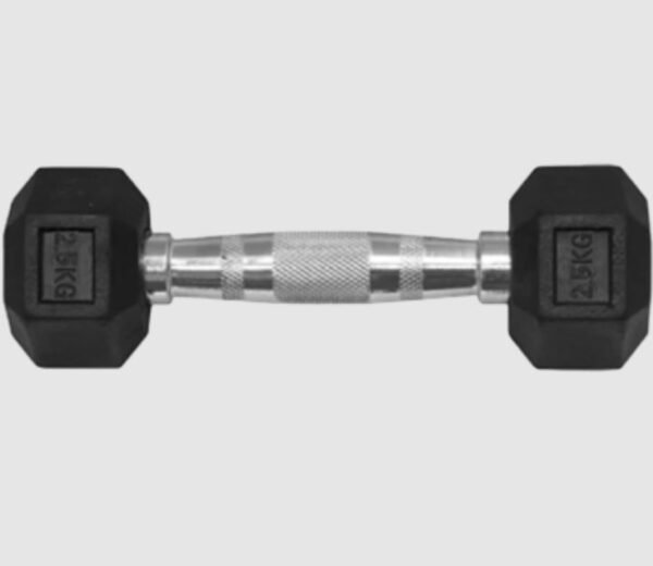 Hex Dumbbell 2.5 Kg Hand Weights for Home Gym - Image 3