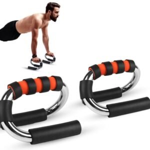 S Shape Push-Up Bars for Chest, Arm & Core Strength Training