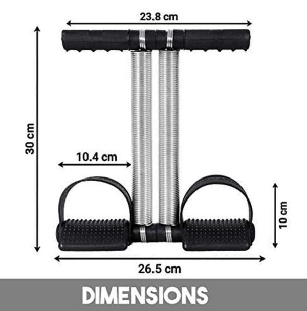 Tummy Trimmer Double Spring – Abs & Fitness Exerciser - Image 3