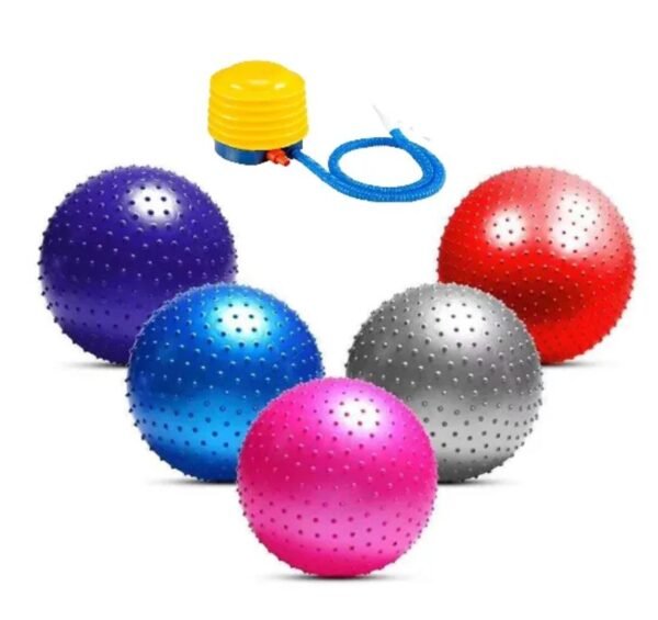 Yoga Fitness Ball for Balance, Stability & Full-Body Workout