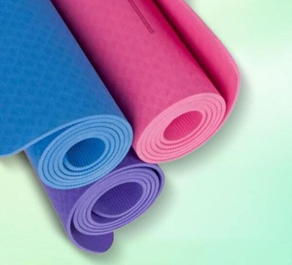 Non-Slip Yoga and Exercise Mat – 6ft Waterproof & Foldable - Image 4