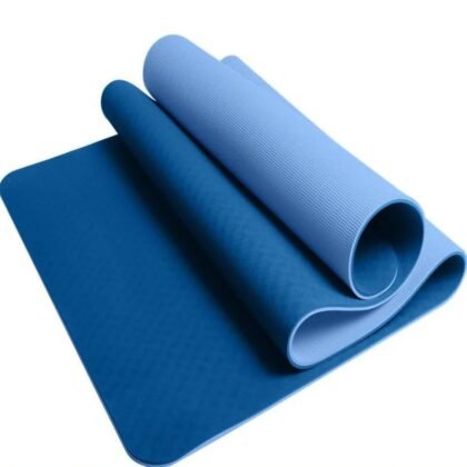 Non-Slip Yoga and Exercise Mat – 6ft Waterproof & Foldable